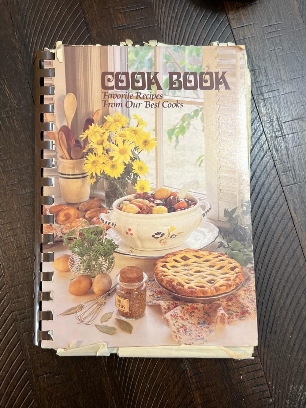 Midway Baptist Church Favorite Recipes Cookbook 1990 Community Spiral